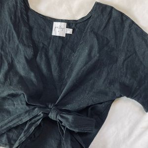 Princess Polly Front Tie Crop Top